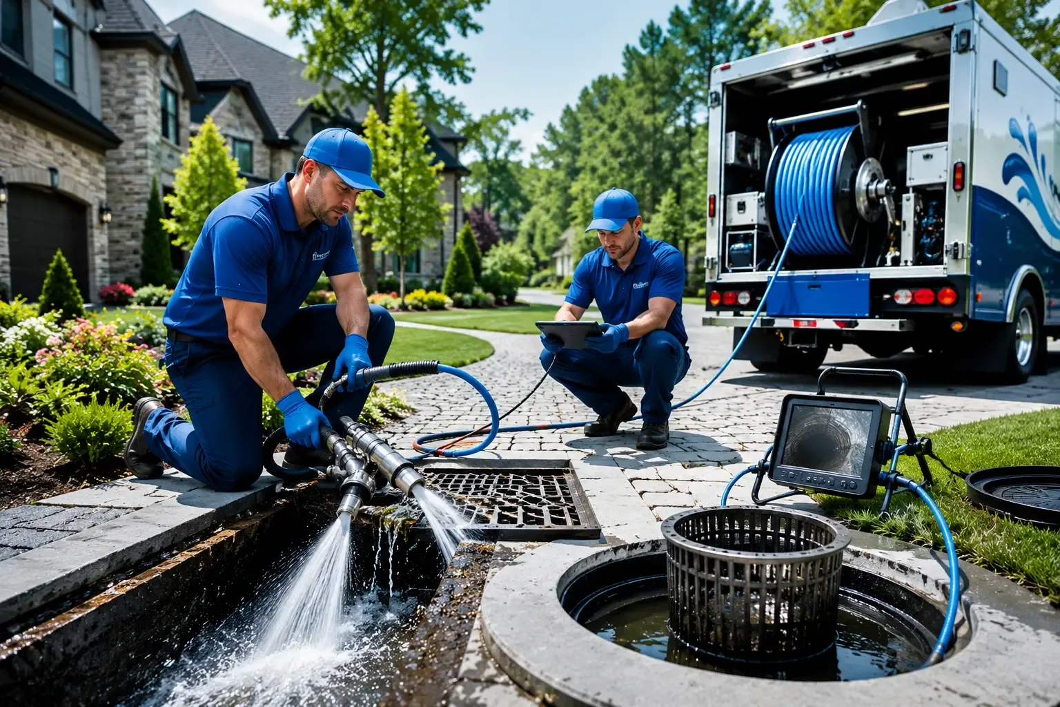 Local outdoor drain cleaning professionals in Avon, MA